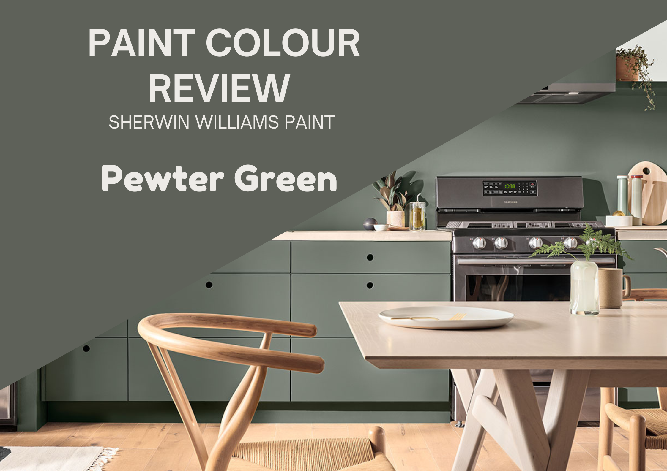 Paint Colour Review: Pewter Green SW 6208 by Sherwin Williams